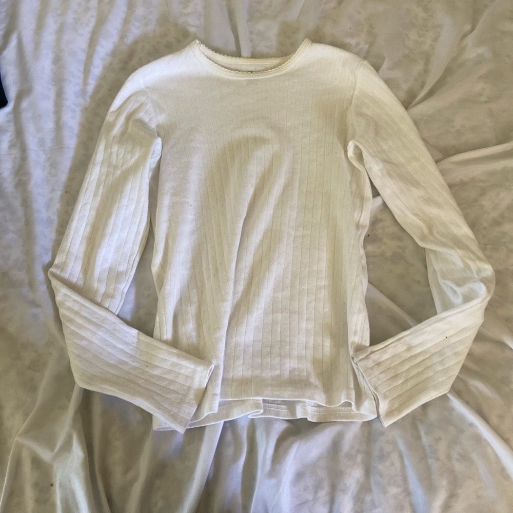 Brandy Melville eyelet top